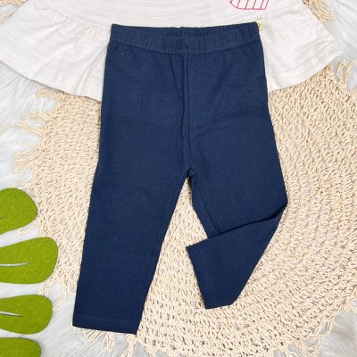 Conj. Blusa Nautical Girl e Calça Legging - Areia e Preto